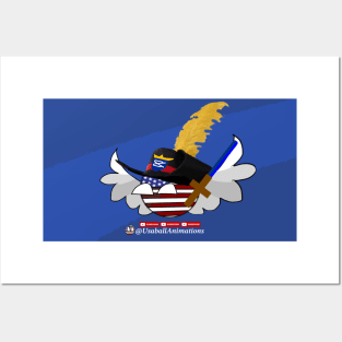 Usa Countryball (Kids Hoodie) Posters and Art